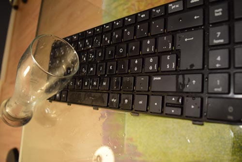 Nettoyage du clavier de l'ordinateur