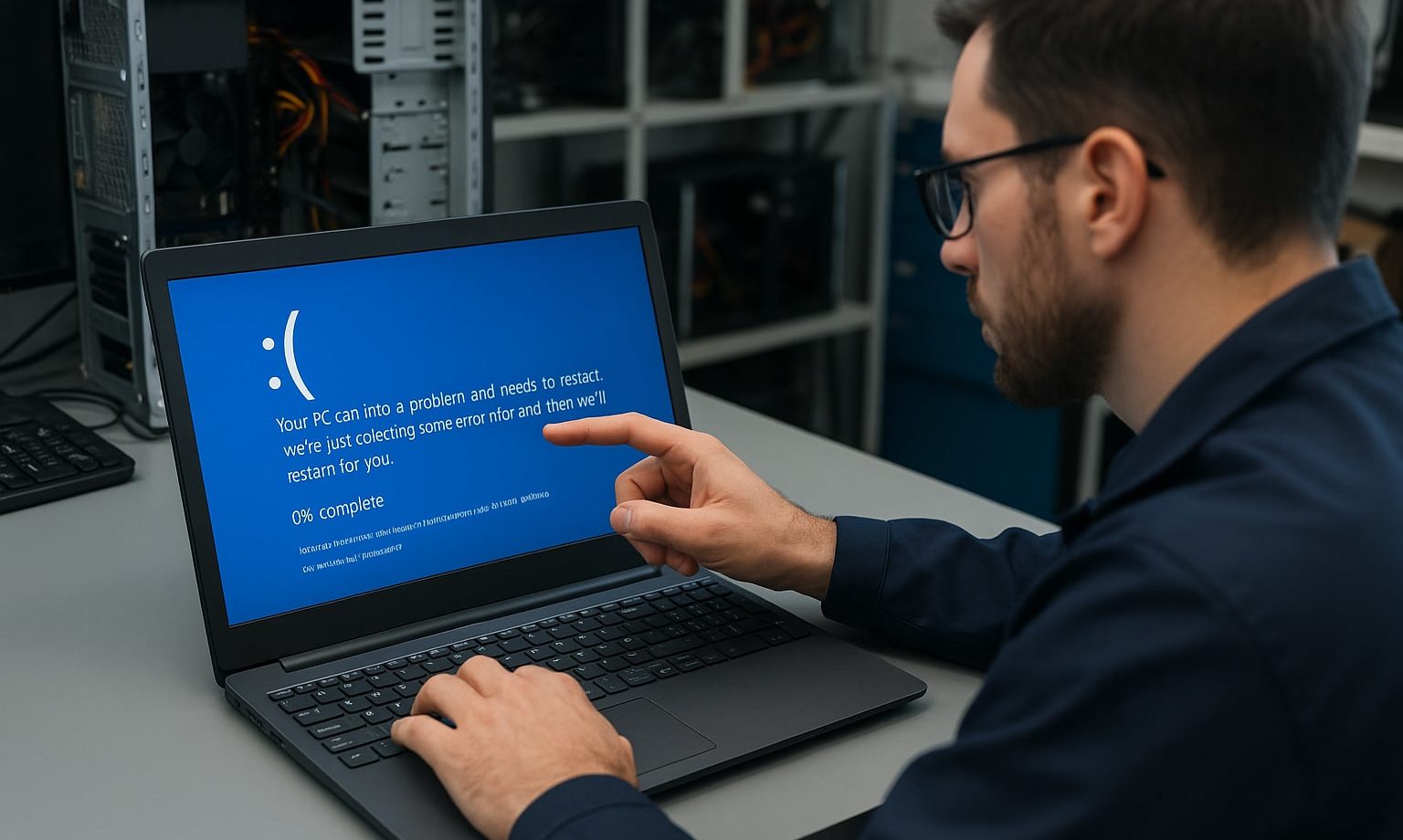 BSOD Windows : Analyse technique de l'écran bleu et solutions concrètes | Pixel Informatique Annemasse