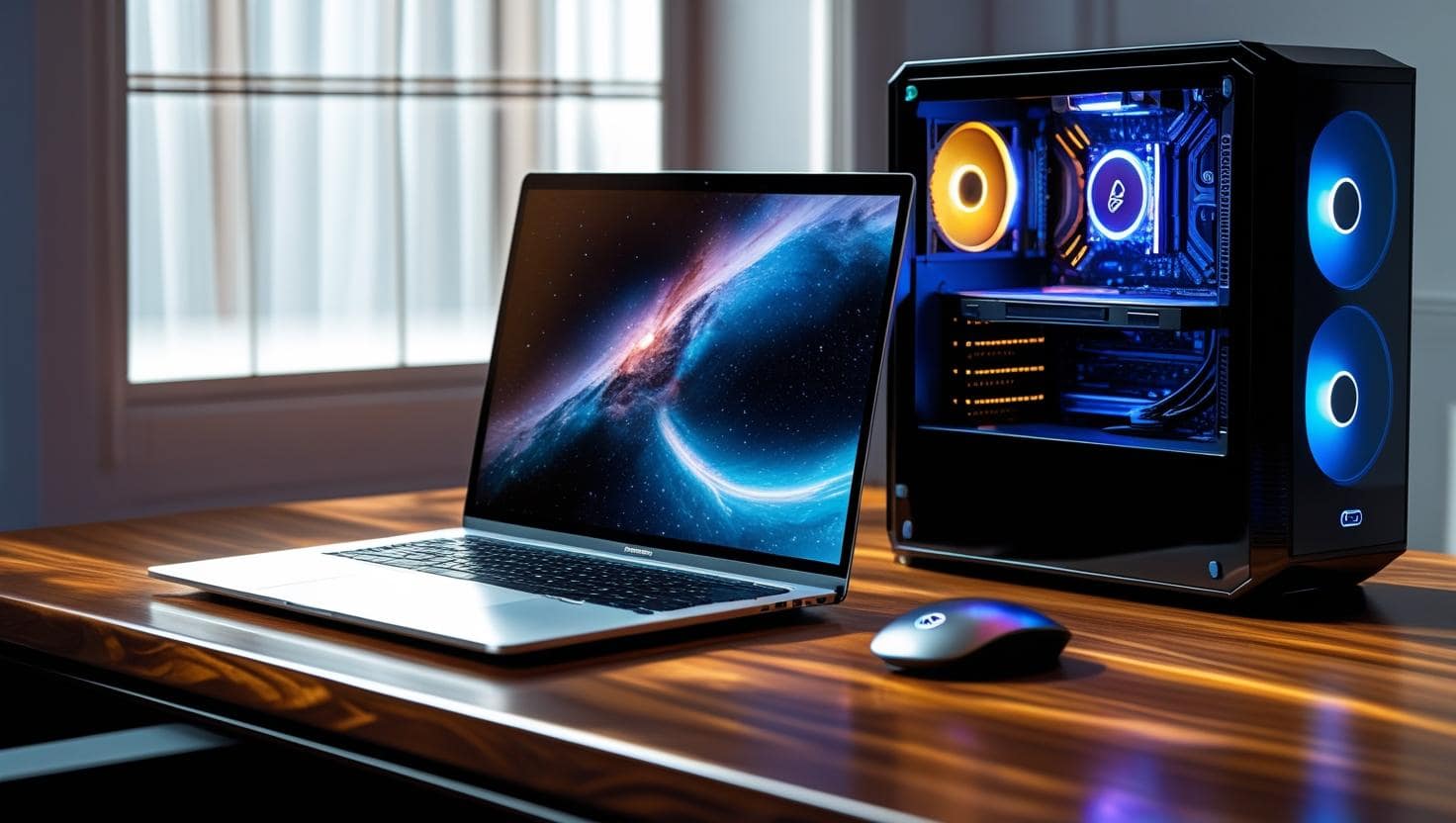 PC portable ou fixe : lequel choisir en 2025 ? Comparatif complet